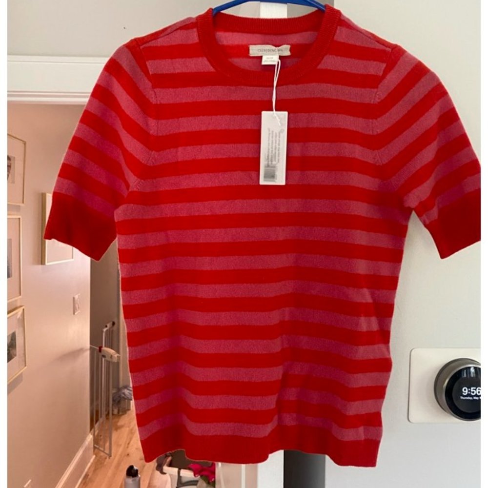 Cashmere Shortsleeve Sweater